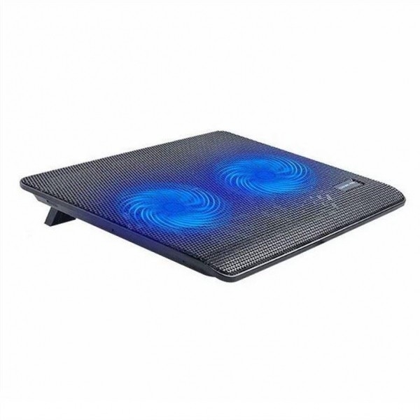 Pad de enfriamiento de portátil ETEK - OEM 2 ventiladores portátil Cooler Stand Laptop Air Cooler Pad 4W Cinco colores disponibles