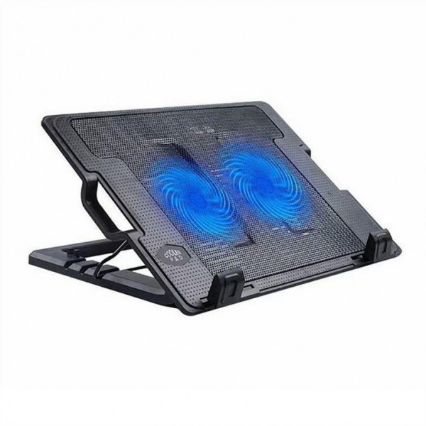 Pad de enfriamiento de portátil ETEK- Sistema de enfriador de portátil RGB de 14 pulgadas personalizado silencioso con inclinación de gran ángulo