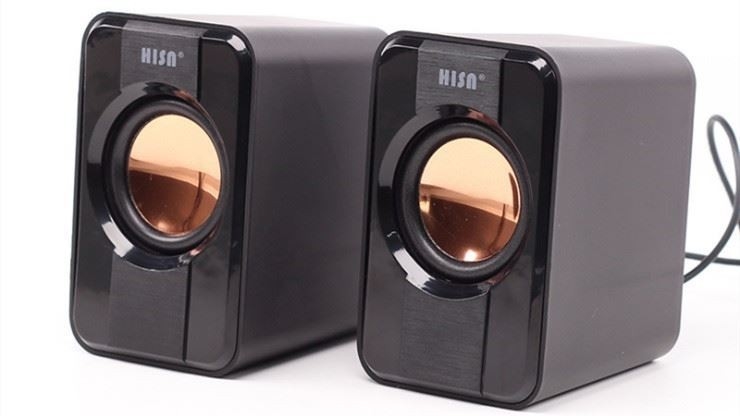 Vintage Wired Surround Sound Subwoofer Hifi 2.1 Sistema de altavoces 65dB