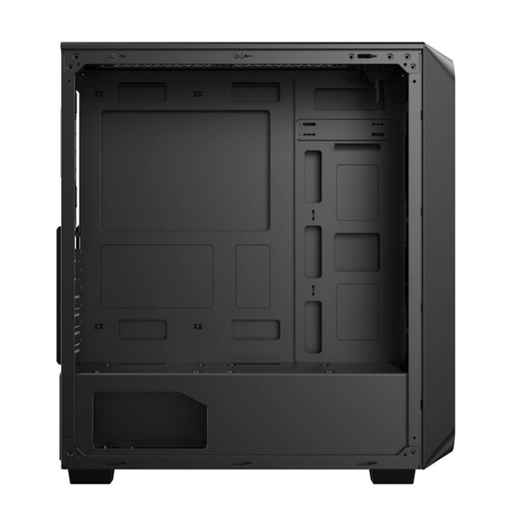 Caso de juegos para PC de la torre media ETEK Caso de juegos para PC de la torre media ATX Caso de computadora soporte 6 ventiladores ARGB, Pandel de lado de vidrio templado.