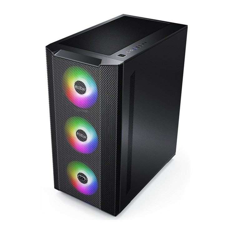 Caja de la computadora con filtro de polvo de diseño magnético compatible con 6 ventiladores ATX Mid-Tower PC Gaming Case Glass Side Panel Cable Manag
