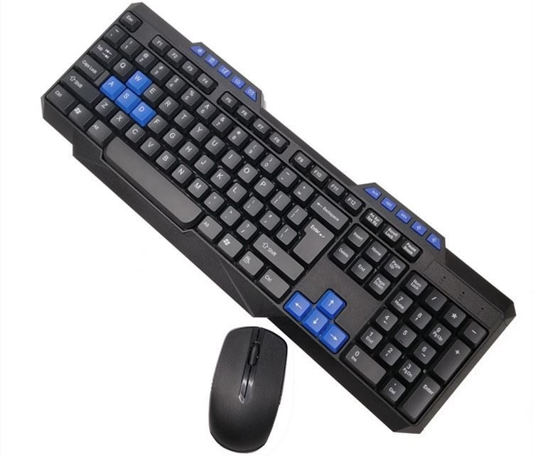 El teclado y el ratón atados con alambre inalámbricos delgados mecánicos de ordenador de la prenda impermeable colorearon las teclas MA699R1