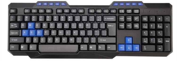 El teclado y el ratón atados con alambre inalámbricos delgados mecánicos de ordenador de la prenda impermeable colorearon las teclas MA699R1