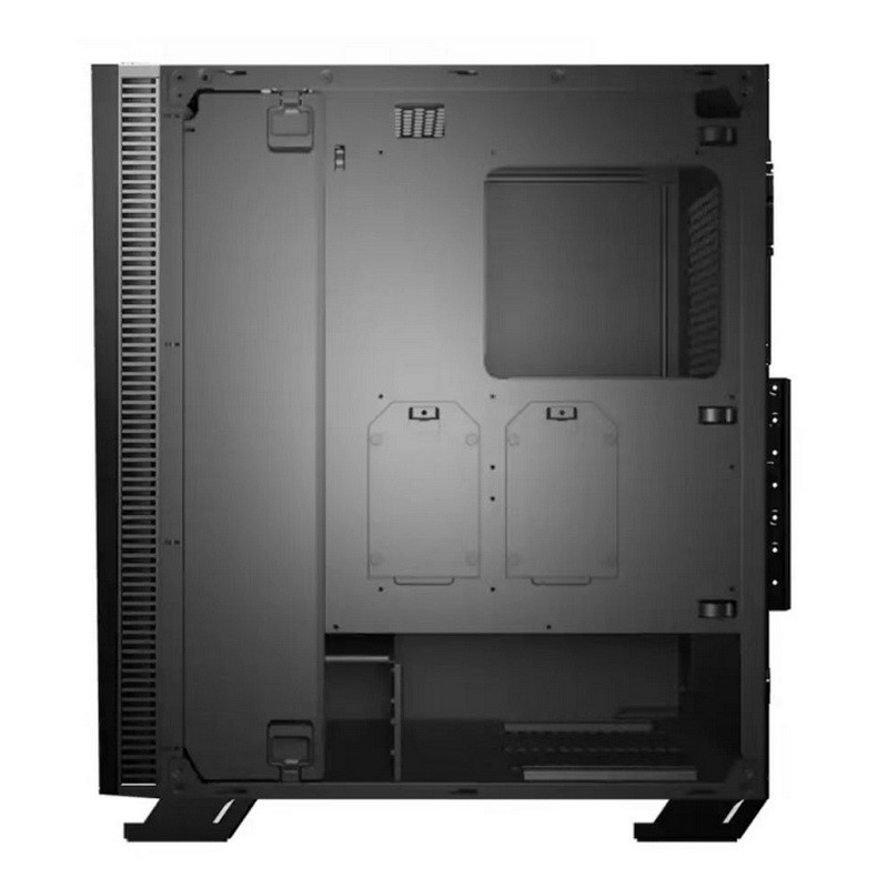 Radiador de cristal de la caja los 36cm de la PC de la torre llena del túnel del tiempo del RGB del gabinete del ordenador del ITX de ATX