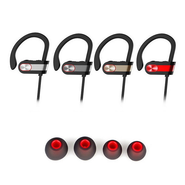 Auriculares inalámbricos Bluetooth Jogger Auriculares IPX7 a prueba de sudor en la oreja para deportes Running Gym