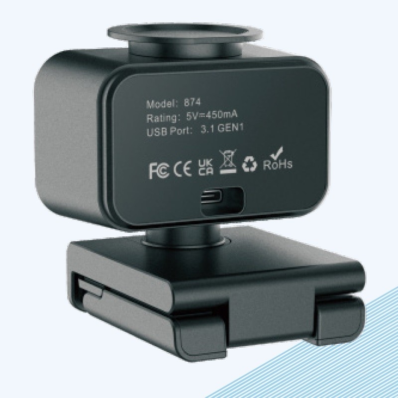 2K Conferencia AI Webcam USB 3.1 Gen 1 HFR60FPS@YUY1080P Webcam sin pérdidas para portátil y PC