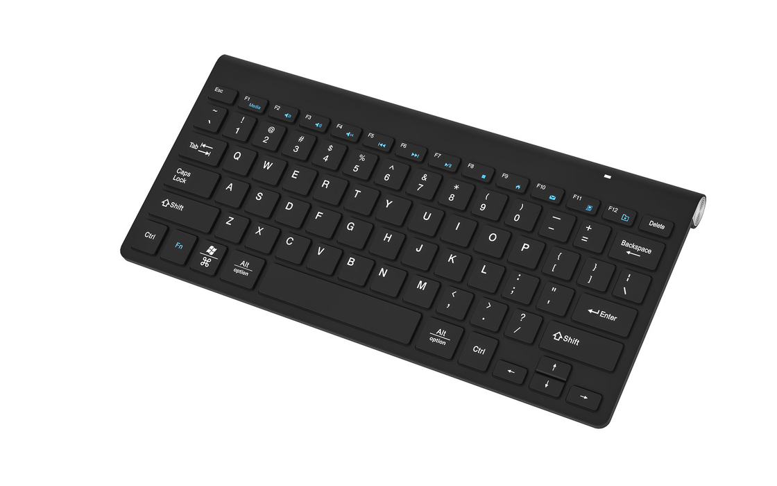 Wireless 2.4G Todo negro teclado y ratón conjunto estilo simple para la oficina en casa