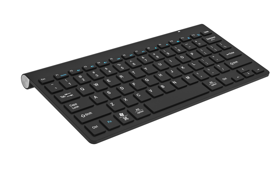 Wireless 2.4G Todo negro teclado y ratón conjunto estilo simple para la oficina en casa