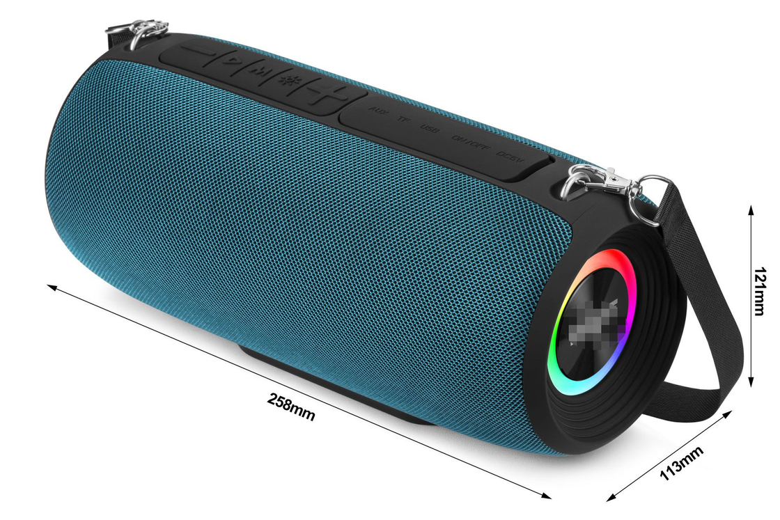 Altavoz Bluetooth Hi-Fi portátil de 10W, que ofrece un potente sonido cristalino para un televisor proyector celular