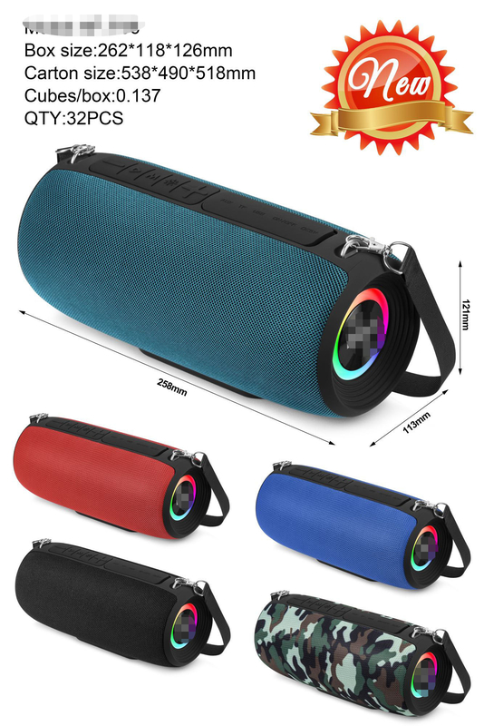 Altavoz Bluetooth Hi-Fi portátil de 10W, que ofrece un potente sonido cristalino para un televisor proyector celular