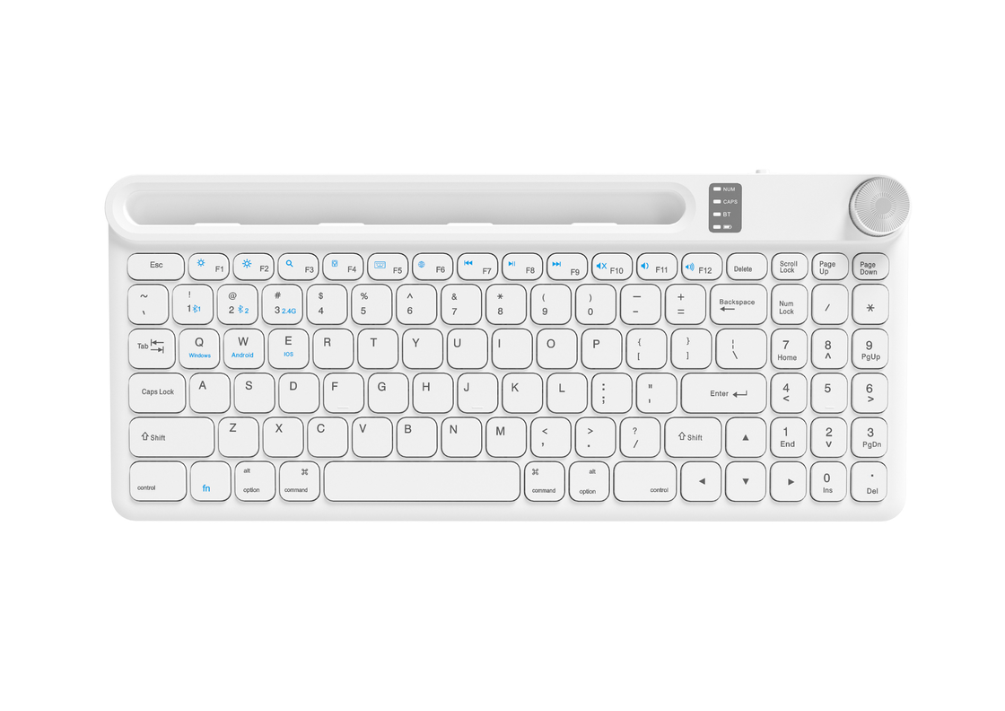 teclado Bluetooth de 96 teclas 3.0 o 5.0 portátil para uso móvil frecuente con tabletas o ordenadores portátiles