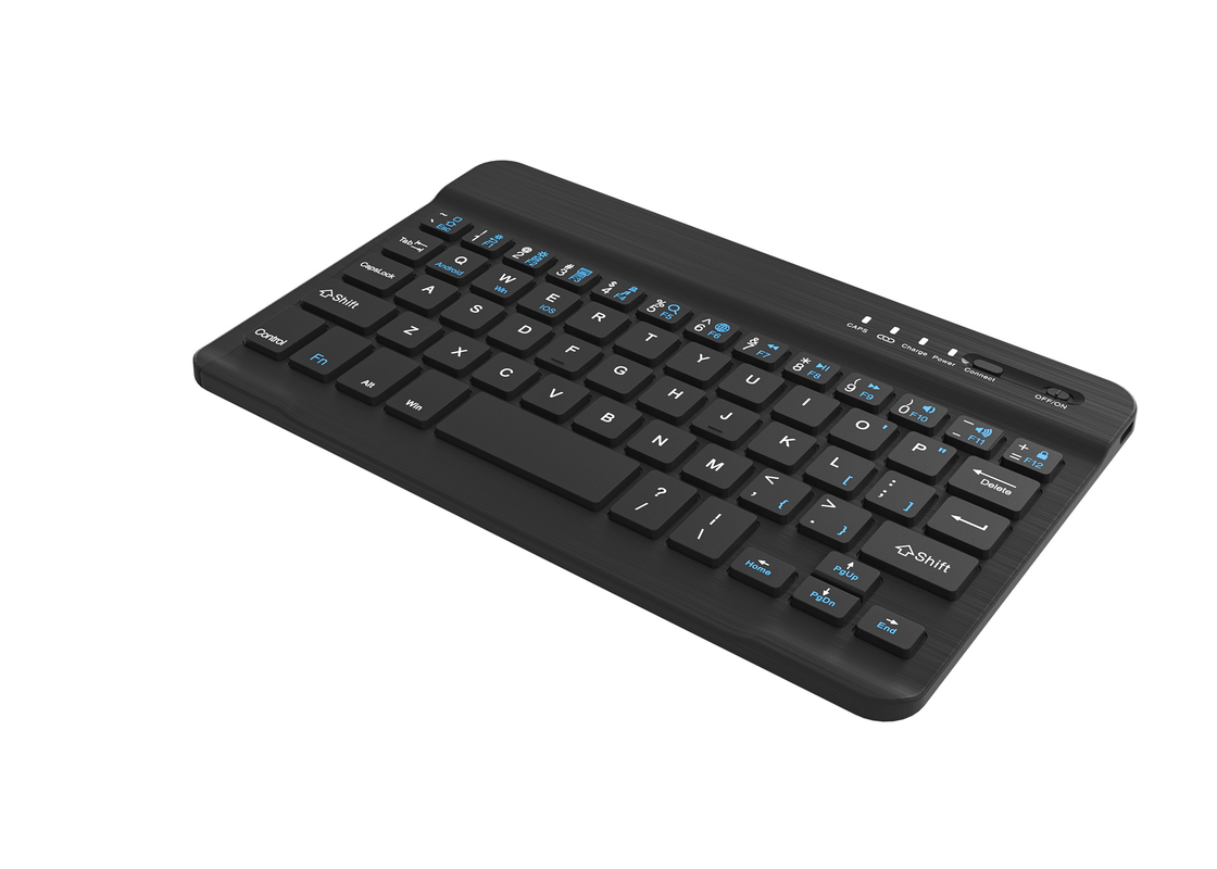 59 teclas teclado Bluetooth pequeño, ligero y portátil para usar en cualquier momento y en cualquier lugar en dispositivos Apple iPad y Android