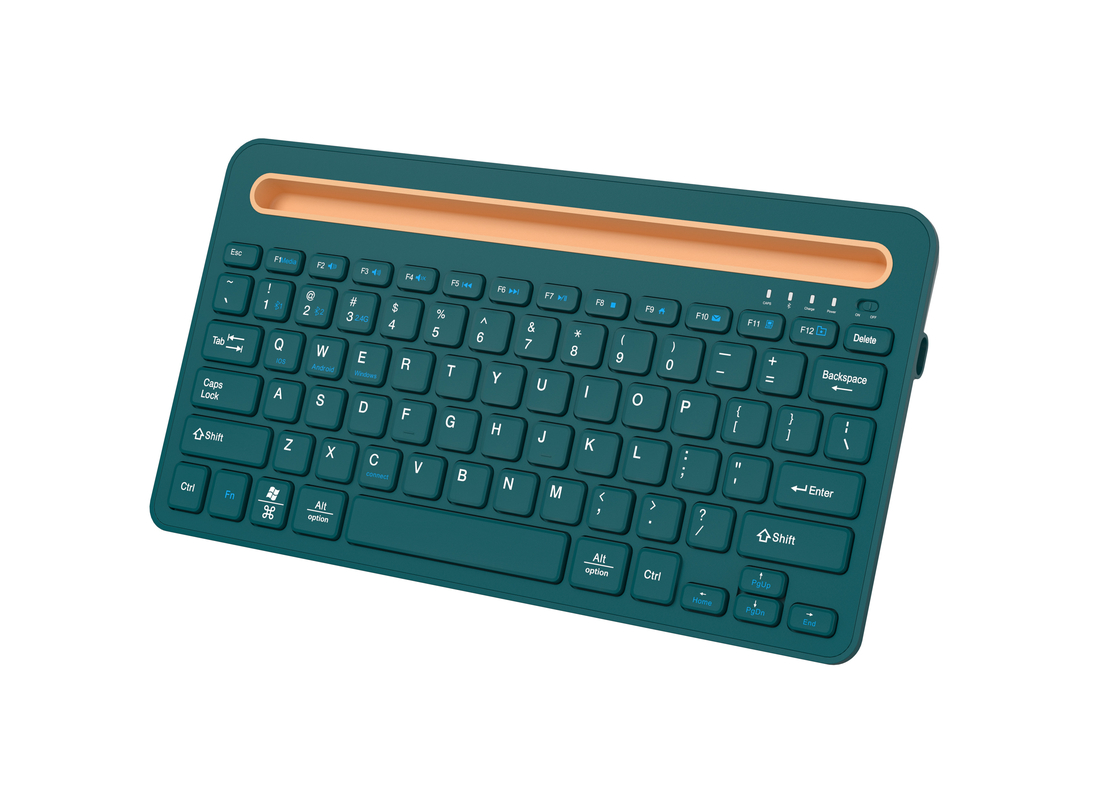 78 teclas Bluetooth 3.0 o 5.0 + 2.4G teclados Bluetooth para oficina y entretenimiento
