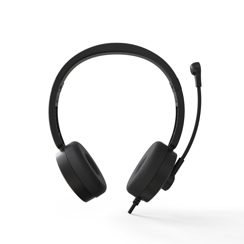 ETEK auriculares con cable con cancelación de ruido bloquea el ruido para sonido inmersivo en reuniones trabajo o juego