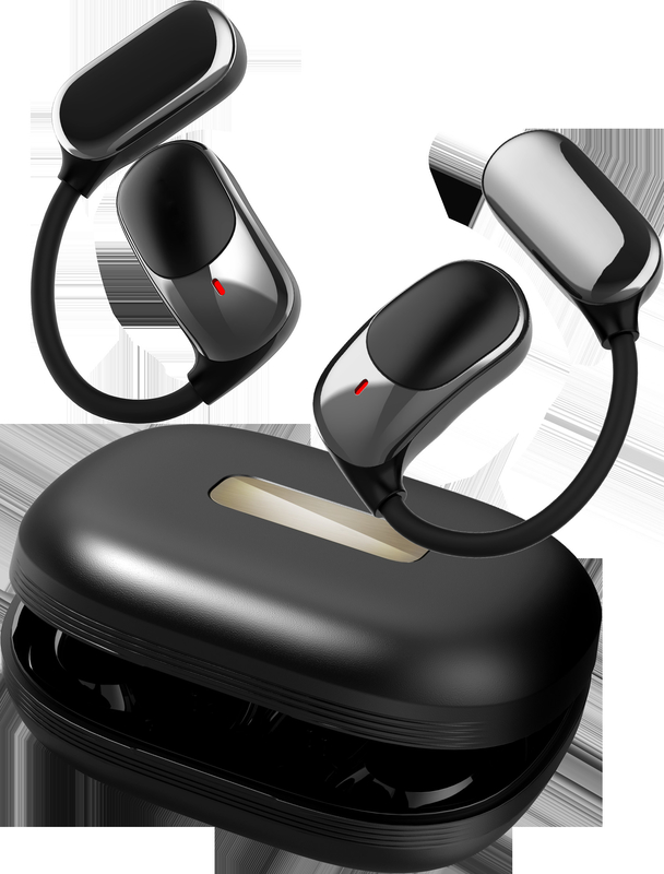 Audífonos Bluetooth en el oído con función de traducción BT5.4 Diafragma compuesto 5.5 horas de reproducción