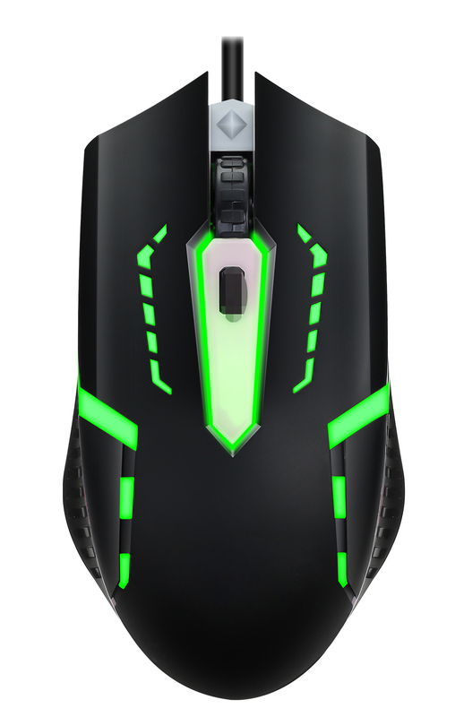 teclado de juego de metal con 104 teclas FN + F1-F12 funciones LED con luz de fondo ratón de juego con DPI ajustable (500-1500) Iluminación RGB