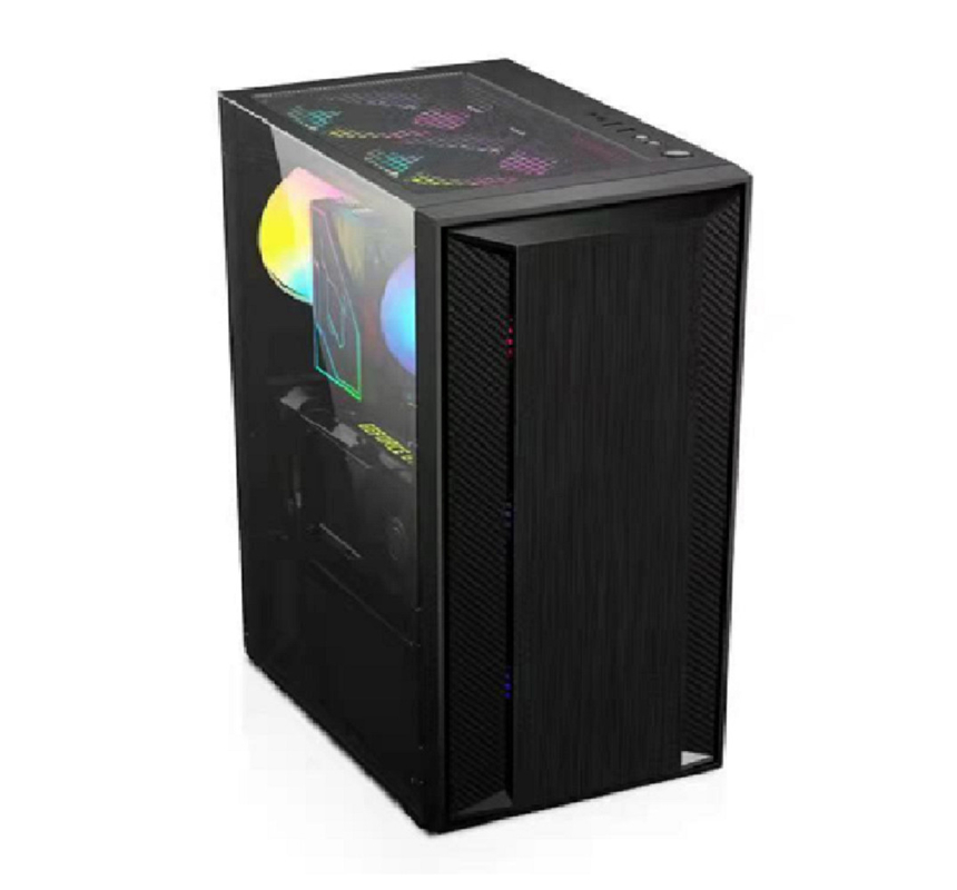 Soporta las placas base ATX Micro ATX y ITX con 7 ranuras de expansión y 6 soportes de ventilador para aficionados a los jugadores DIY