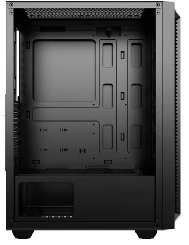 Soporta las placas base ATX Micro ATX y ITX con 7 ranuras de expansión y 6 soportes de ventilador para aficionados a los jugadores DIY