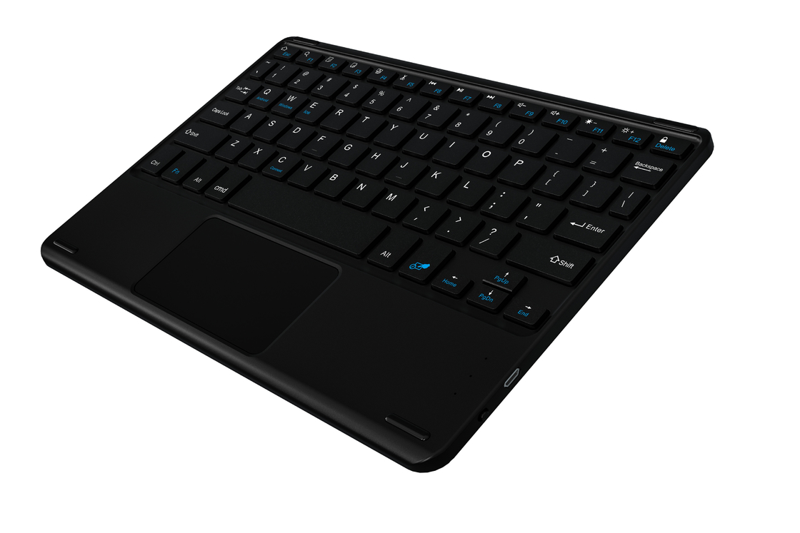 teclado portátil Bluetooth de 78 teclas con material ABS y touchpad para oficina y entretenimiento