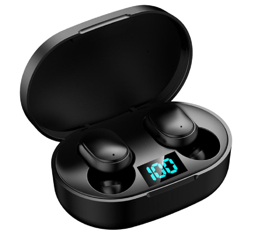 F8 TWS auriculares con Bluetooth versión 5.3 que proporciona hasta 80 horas de tiempo de espera que soporta HFP/A2DP/HSP/AVRCP
