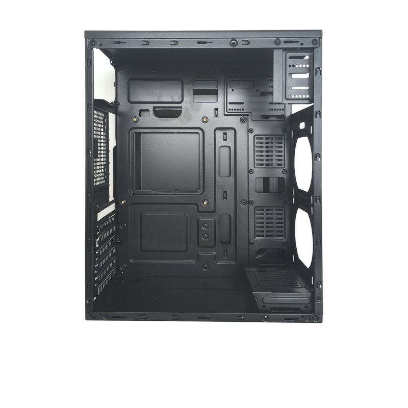 La caja del ordenador soporta ATX Micro ATX y ITX placas base con 7 ranuras de expansión soporta la instalación de 1 HDD y 2 SSD