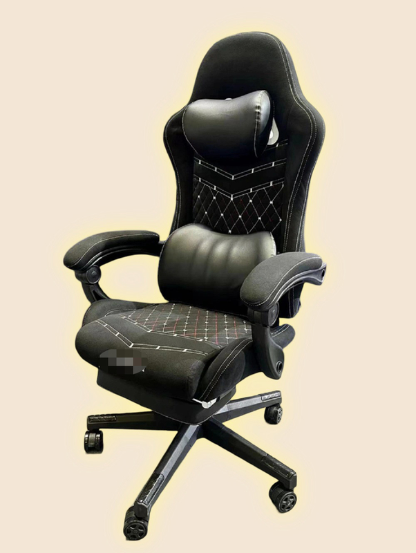 Silla de juegos de gama alta con diseño ergonómico partes ajustables materiales cómodos para experiencias de juego de primer nivel