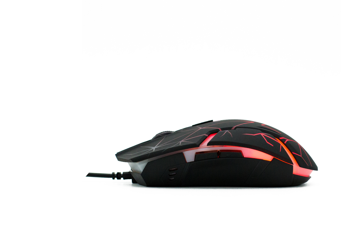 Ratón de computadora con cable RGB Luz de fondo del arcoíris Ligero Sensor de alto rendimiento Precisa configuración de 6D DPI Para jugadores Juegos electrónicos