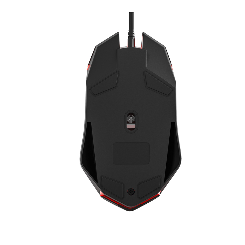 Iluminación LED de gradiente Configuración DPI ajustable de varios niveles Equipado con ratón de juego con chip 8108 para jugadores y usuarios de oficina