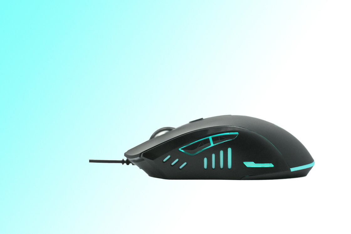 Iluminación de fondo RGB, ajuste de DPI de 4 niveles, USB plug-and-play, ratón de juego 6D ergonómico para profesionales y usuarios generales