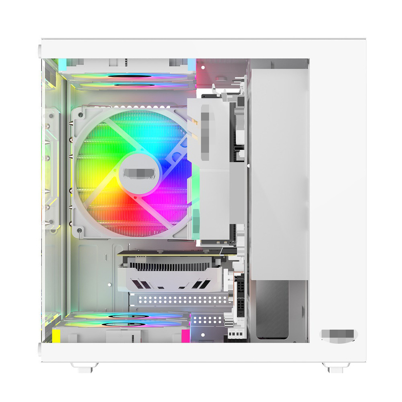 El estuche para PC MATX/ITX admite tarjetas gráficas de hasta 320 mm CPU refrigeradores de hasta 165 mm 1 HDD 2 SSD 3 X 12CM Ventiladores por dinero