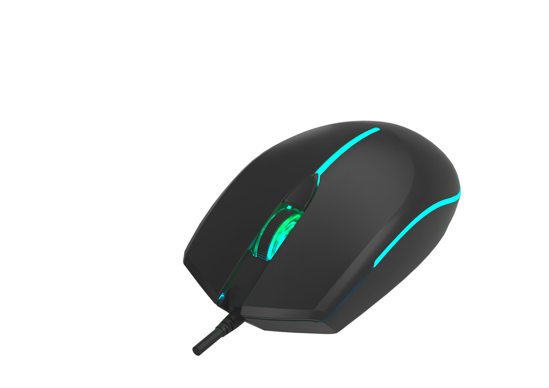 Ratón de juego 4D personalizable, ultraligero, desplazamiento suave, tecnología de seguimiento óptico, diseño ergonómico. Ideal para jugadores