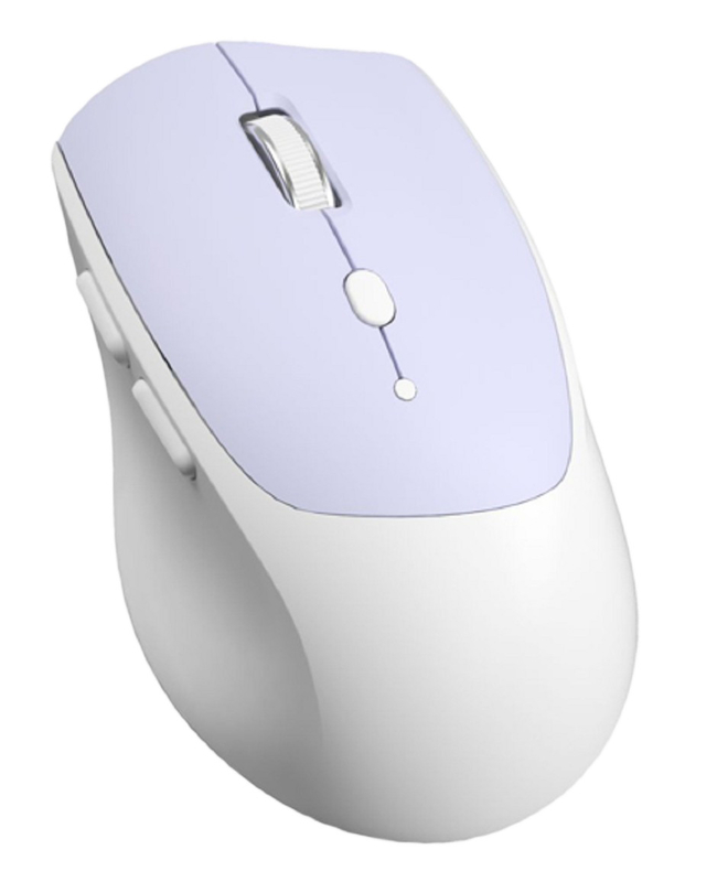 6D, conexión 2.4G, 800-1600 DPI, batería redonda de 500mAh, interfaz Tipo-C. Ideal para trabajadores de oficina, jugadores