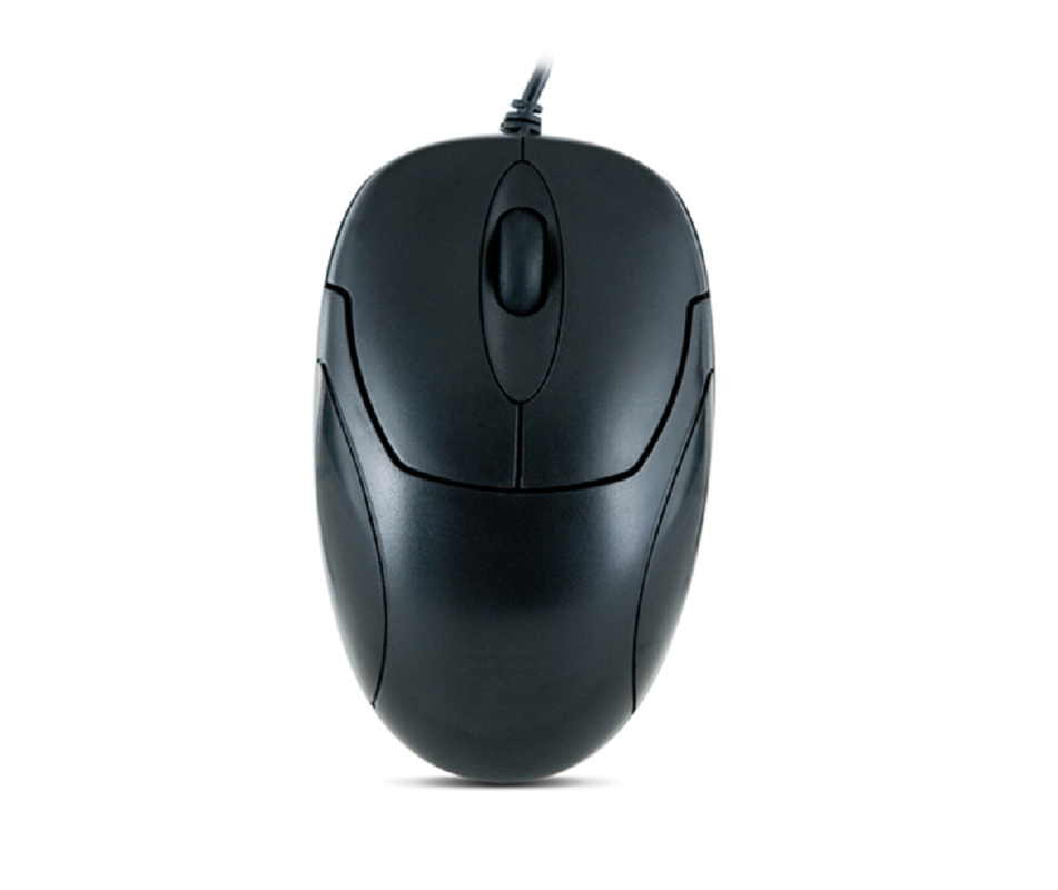 Diseño ergonómico 3D, doble interfaz PS/2 y USB, colores personalizables y compatibilidad con varios sistemas operativos,