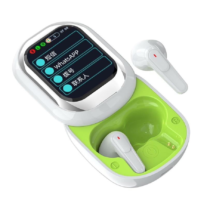 Bluetooth V5.4 Controles táctiles 1 hora de carga Por 3,5 horas de tiempo de conversación IP4 a prueba de agua Soporta WhatsApp Notificaciones de Facebook