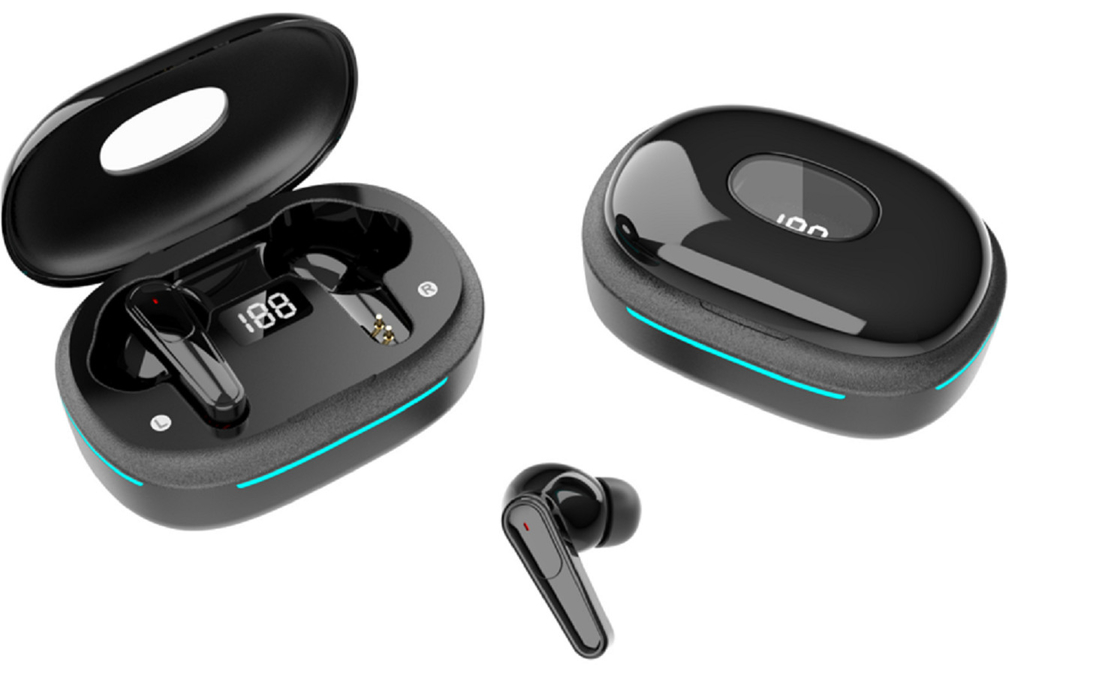 Equipado con antena Banzai y altavoz F10 Este dispositivo cuenta con una batería de auriculares de 30 mAh y una caja de carga de 200 mAh