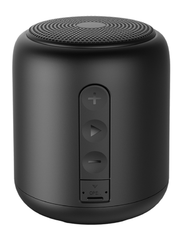 Soporte de tarjeta TF Bluetooth 5.0 TWS, IPX4 Resistencia al agua Ø52mm altavoz con diafragma de bajo 5-22 horas de duración de la batería
