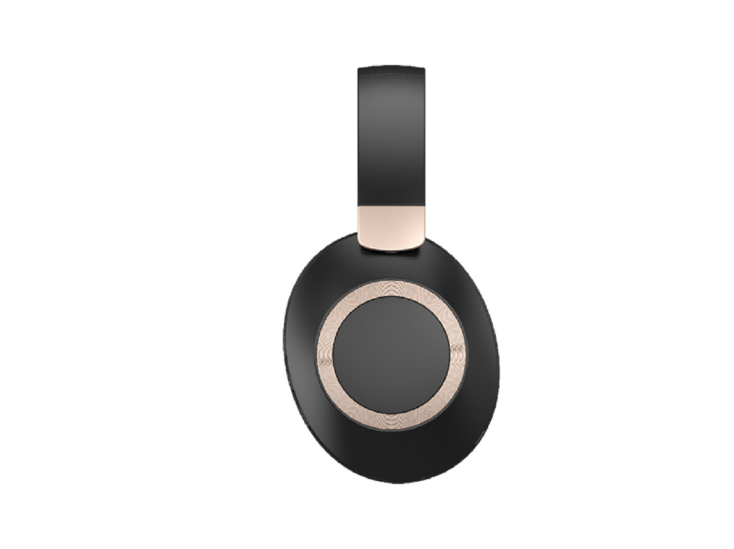ANC Bluetooth 5.4 auriculares Cancelación de ruido 23dB Batería de 12 horas Diseño giratorio con micrófono Para viajeros Amantes de la música