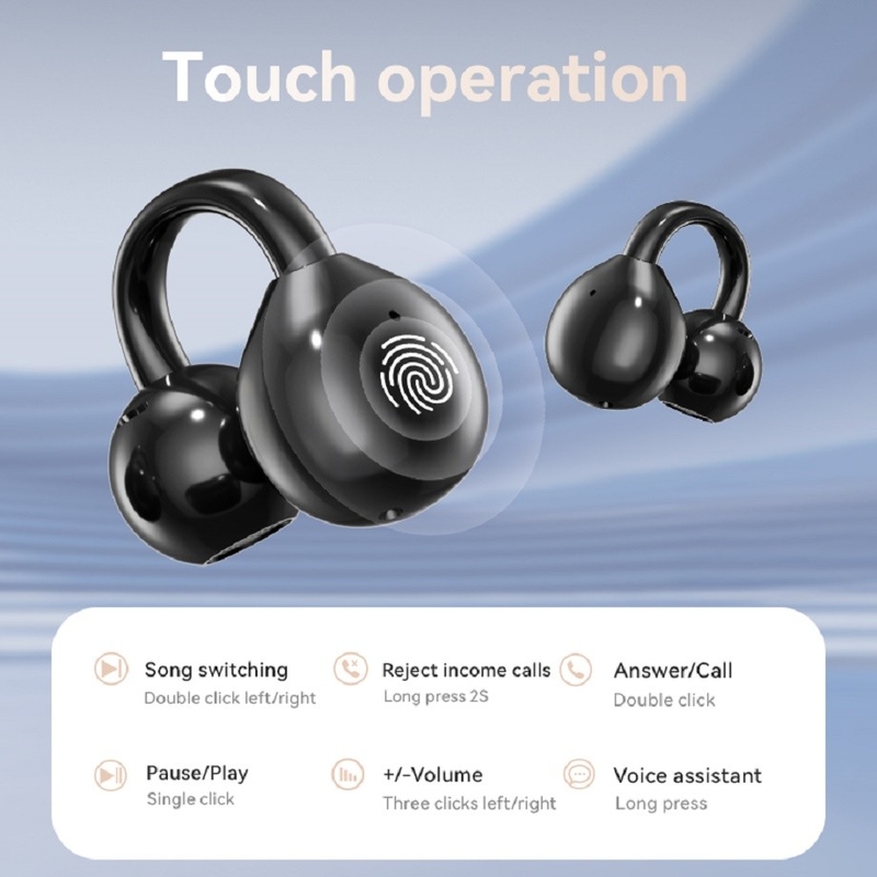 Bluetooth 5.4 F10 altavoz de diafragma compuesto de titanio A2DP AVRCP HFP 12H duración de la batería 60H reproducción de música 1H carga