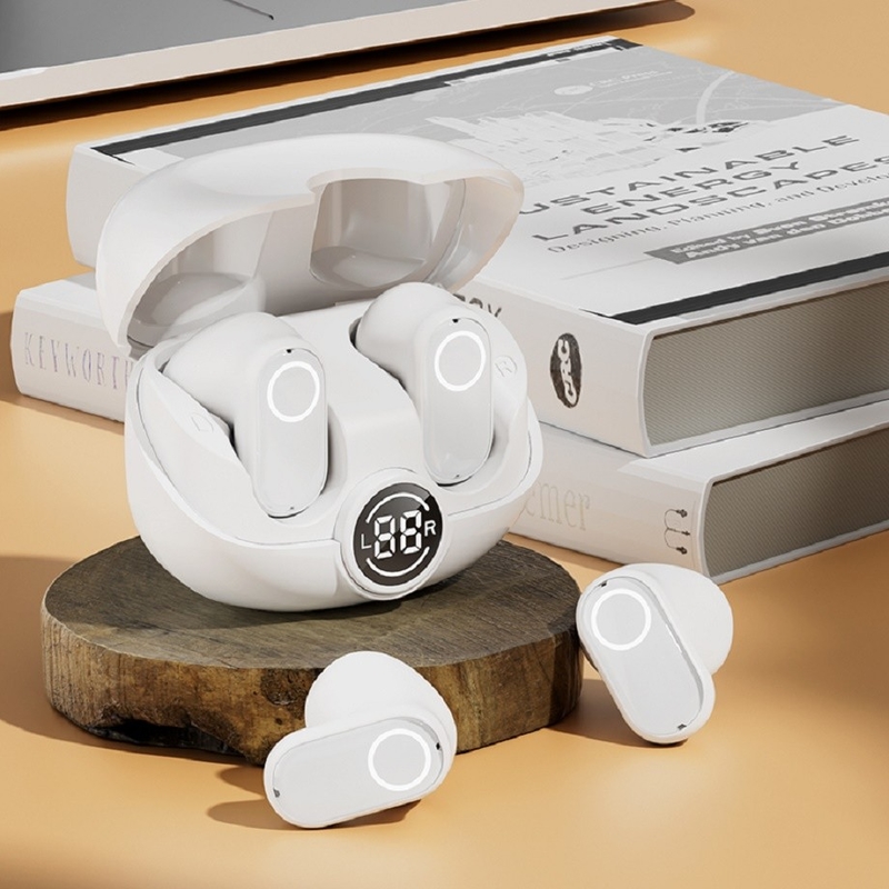 Audífonos Bluetooth Audífonos 5.4 4-5 horas por carga 600mAh Cuerpo 4.8g 2.8×2.5×1.8cm Optimizado Micrófono Dinámico de colores