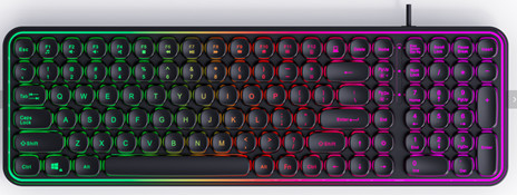 Batería de 1800mAh teclados Mouse Combos 370g Soporta 2.4G Inalámbrico Y Bluetooth Dual modo Iluminación de fondo RGB de colores Para jugadores Trabajadores de oficina Estudiantes