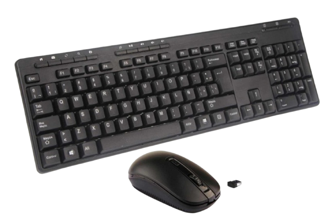 teclados ratón Combos 2.4G Conexión inalámbrica 5 millones de claves Duración de vida Soporte multilingüe Varios colores Compatible con todos los sistemas