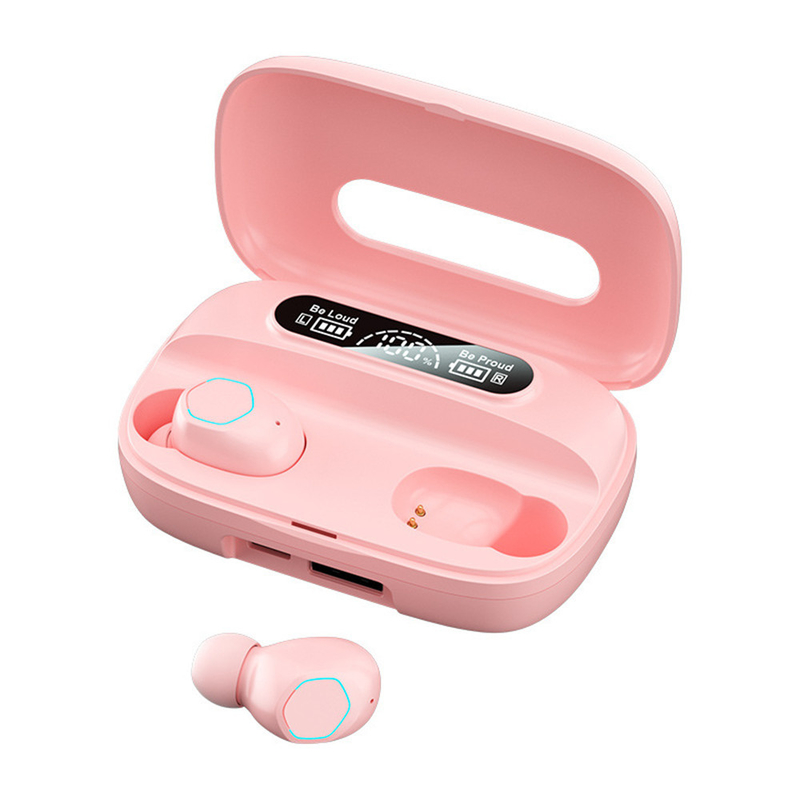 Bluetooth 5.1 auriculares soporta protocolos A2DP / AVRDP / HFP auriculares 40mAh caja de carga 500mAh F10 unidad dinámica para negocios y deportes