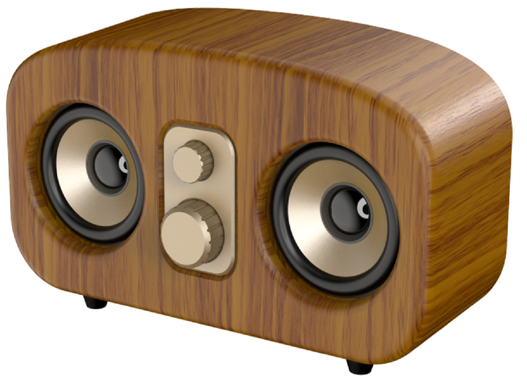 Altavoces de doble diafragma de 2 × 2,5 pulgadas 60Hz-16KHz Rango de frecuencia ≥ 75dB SNR 800mV Entrada Batería de litio de 2400mAh