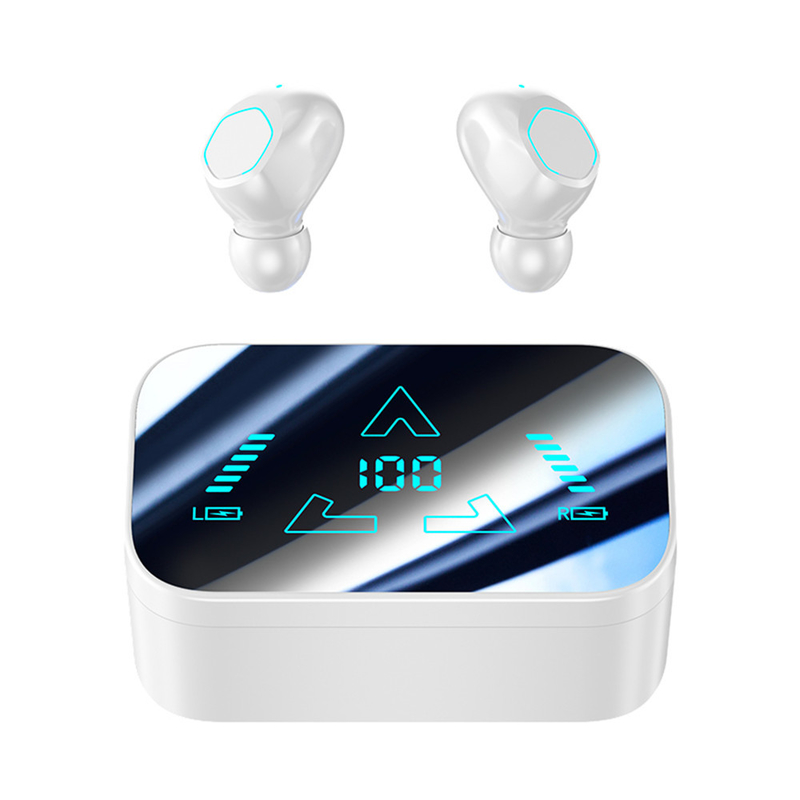 Diseño de compartimiento deslizante pantalla de espejo inteligente Bluetooth de alta velocidad 5.3 auriculares Batería para todo tipo de condiciones meteorológicas Vida resistente al agua Para deportes