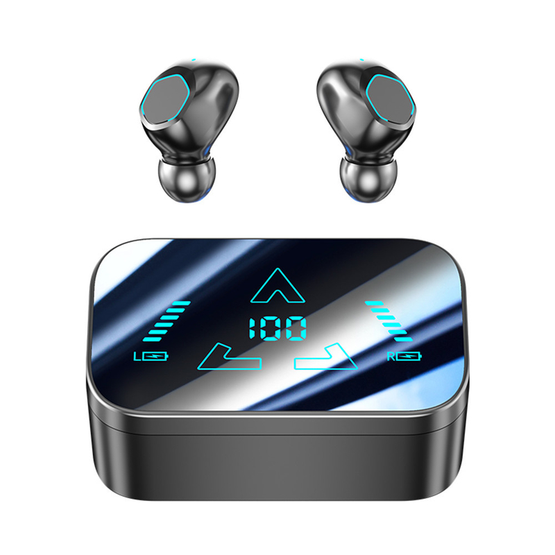 Diseño de compartimiento deslizante pantalla de espejo inteligente Bluetooth de alta velocidad 5.3 auriculares Batería para todo tipo de condiciones meteorológicas Vida resistente al agua Para deportes