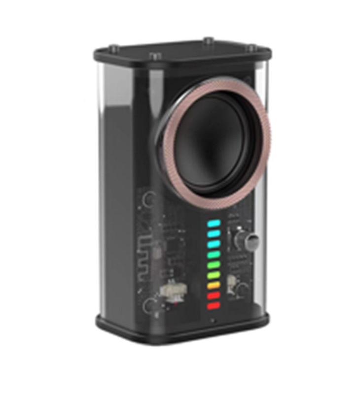 Bluetooth 5.3 Compacto y ligero soporta A2DP / AVRCP 600mAh Batería de litio altavoces Bluetooth para viajes al aire libre y estudiantes.