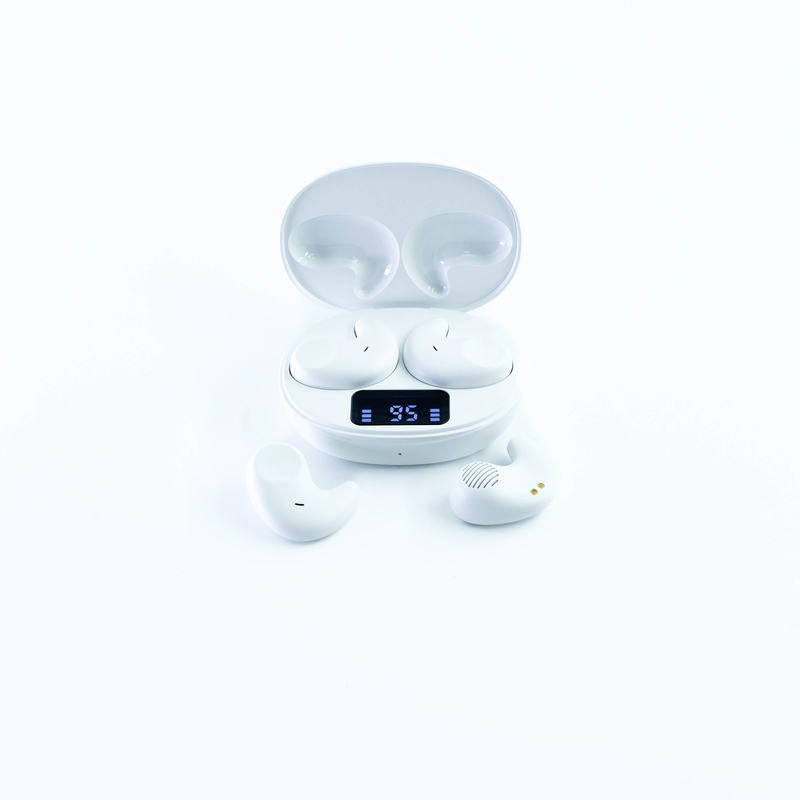Display digital inteligente F10 altavoz de anillo de cobre mejora frecuencias bajas y medias tamaño compacto, diseño amigable para dormir