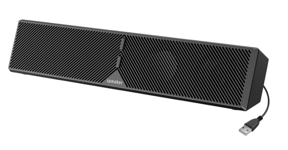 Diseño minimalista de altavoces de escritorio con conectividad BT y USB, controladores de 2 pulgadas de gama completa 6W salida 800mV sensibilidad entrada