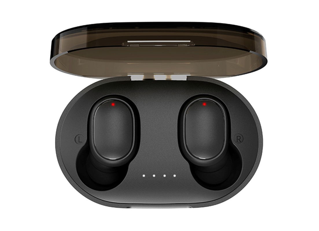 Lightweight y Mini Design Bluetooth auriculares auriculares Conexión Bluetooth 5.1 estable, duración total de la batería de aproximadamente 12 horas, F8 calidad de sonido dinámico