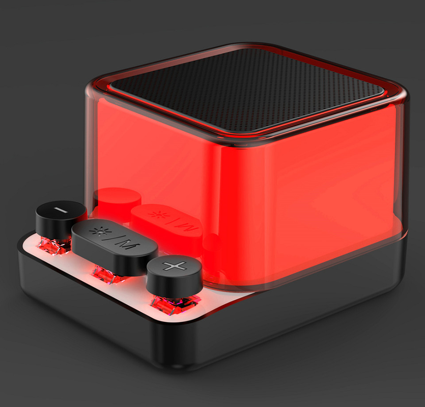 Altavoz Bluetooth de 10W con batería de 2400mAh/1200mAh/800mAh Soporta reproducción TF/FM y tarjeta de memoria de 32GB